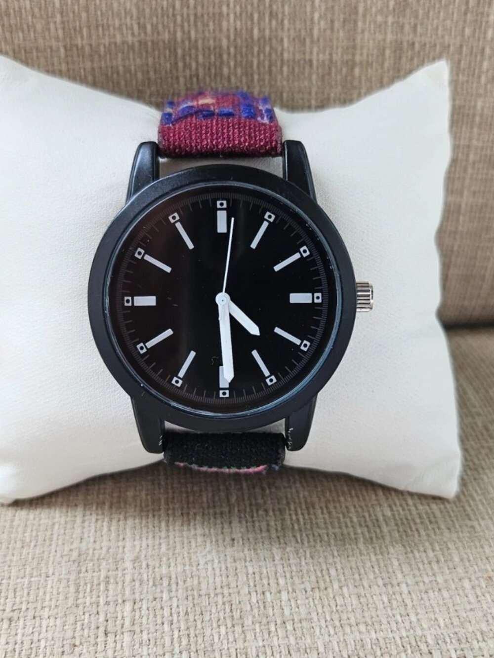 Fashion Wristwatch Multicolor Strap Faux Leather Analog Quartz Wrist Watch